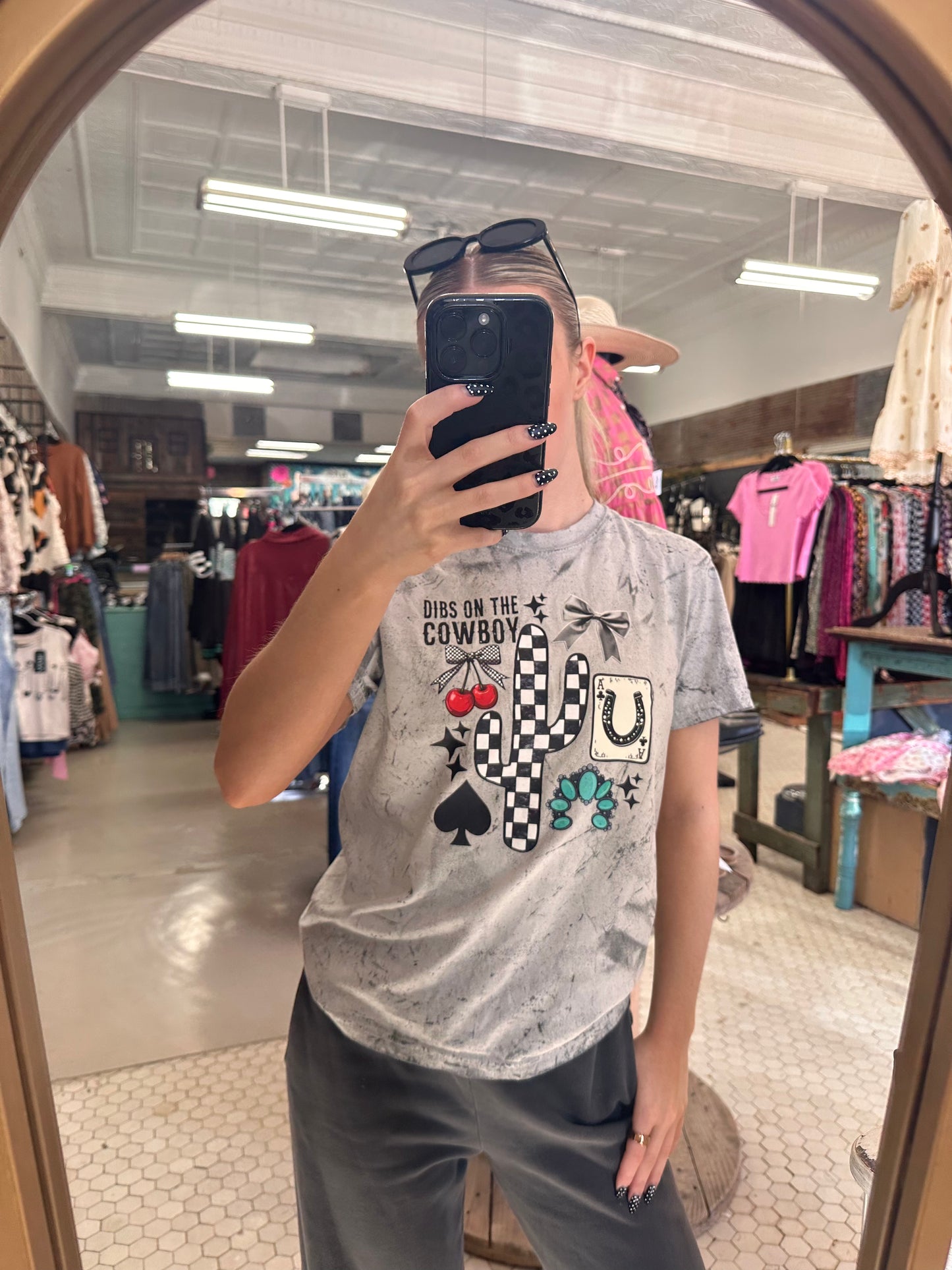 Dibs On The Cowboy Tee