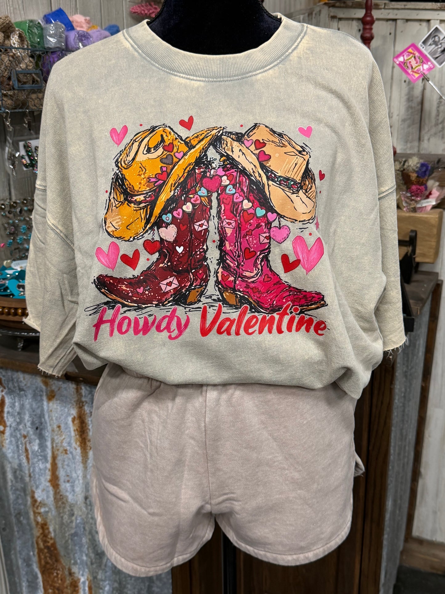 Howdy Valentine Tee