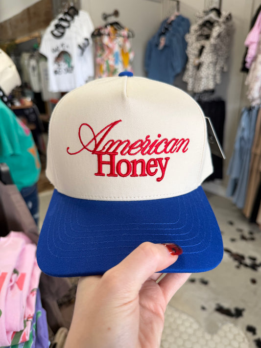 American Honey Embroidered Trucker Hat