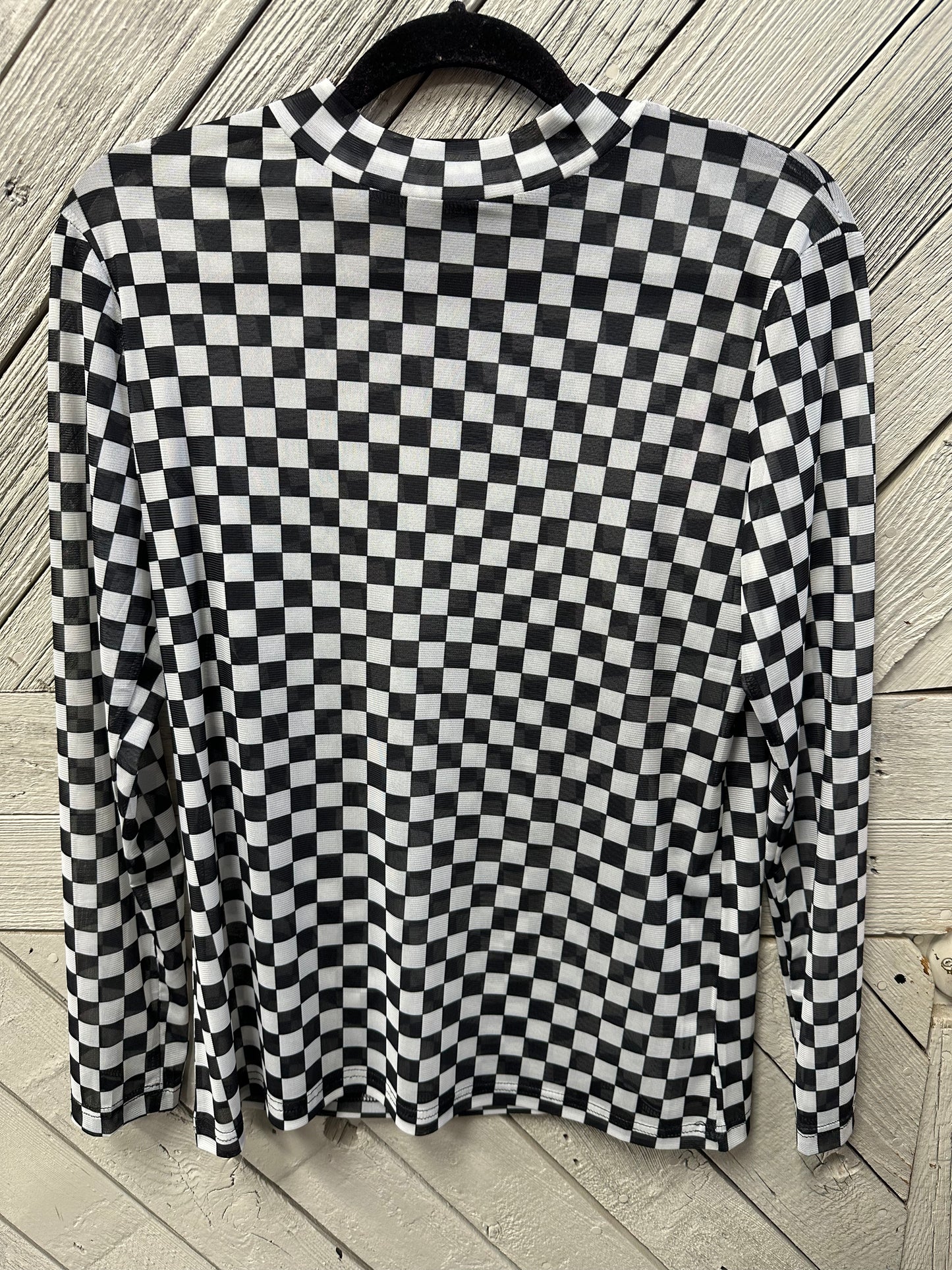 Around The Track Mesh Top