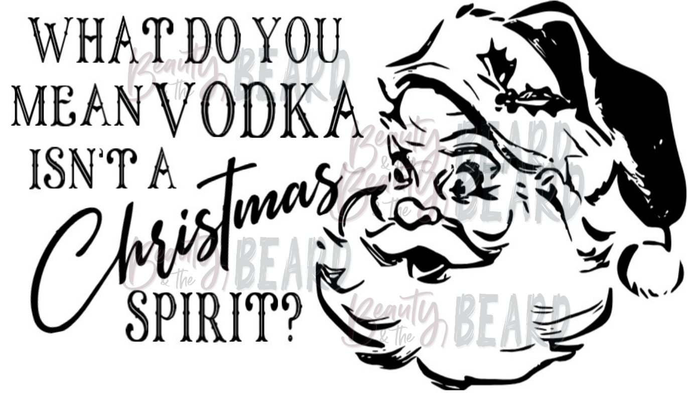 Christmas Spirit Sub Print