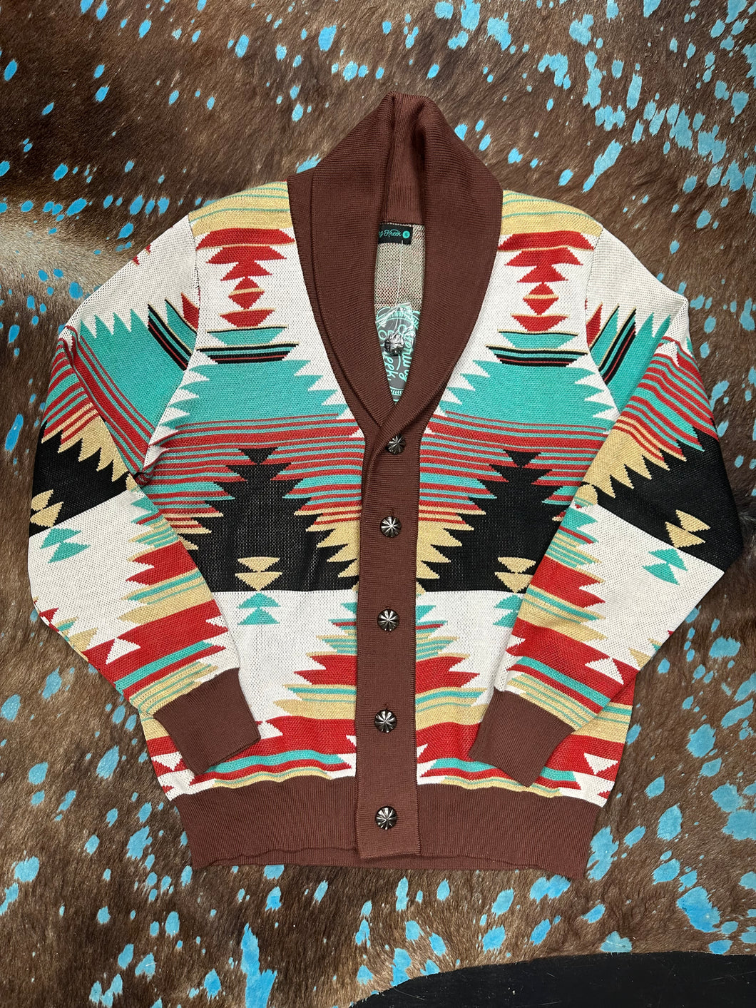 Aztec Knit Cardigan