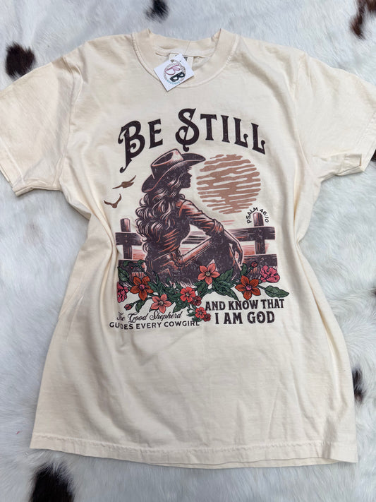 Be Still Psalm 46:10 Tee