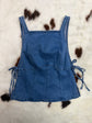 "Ashley" Denim Tied in Top