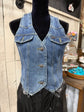 "Haley" Denim Vest