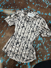 Load image into Gallery viewer, Rustic Ribbons Satin Blouse
