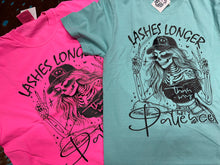 Load image into Gallery viewer, Lashes Long Than My Patience Tee
