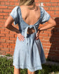 Jane Striped Denim Dress