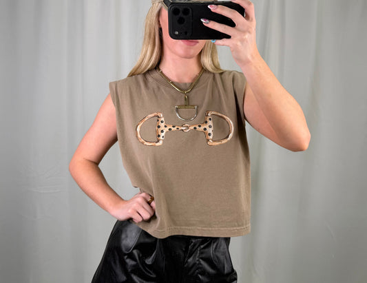 Snaffle Bit Muscle Crop