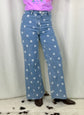 Denim Dot Ultra High-Rise Jeans