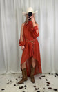 Rae High-Low Halter Maxi Dress