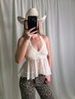 Elaire Floral Halter Top