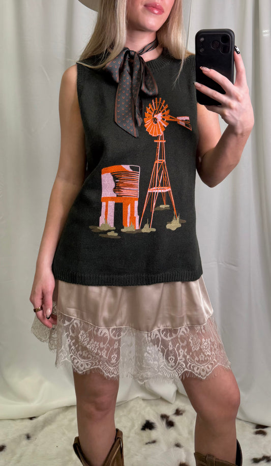 My Lace Extendy Tan Skirt
