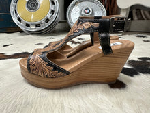 Load image into Gallery viewer, Talitha Hand Tooled Wedge
