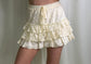 Terry Tiered Ruffle Short