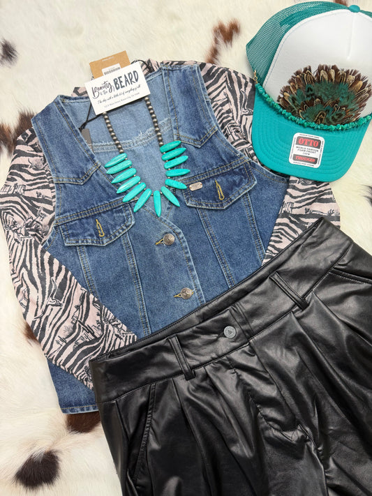 Lets Get Mesh Wild Top