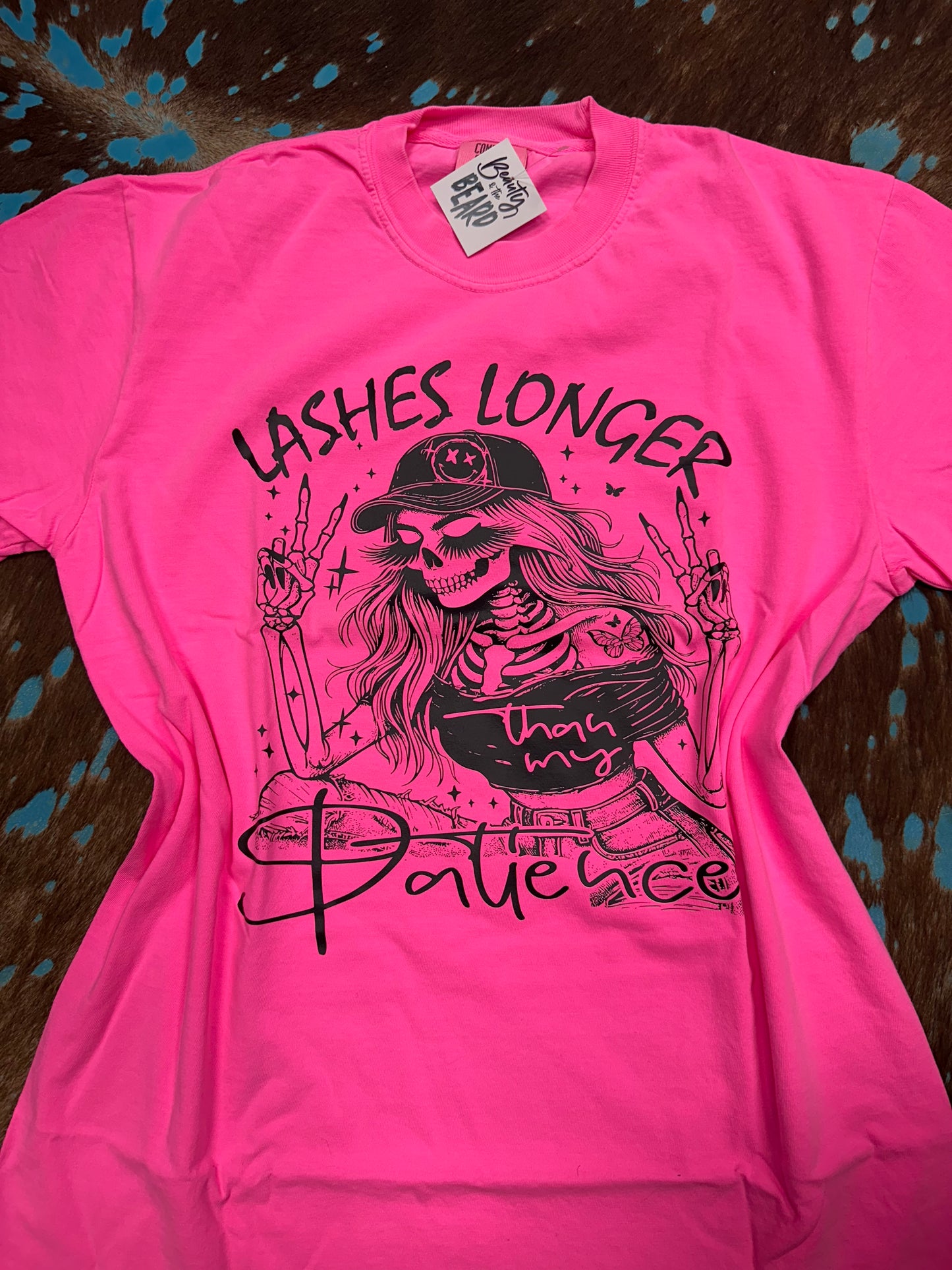 Lashes Long Than My Patience Tee