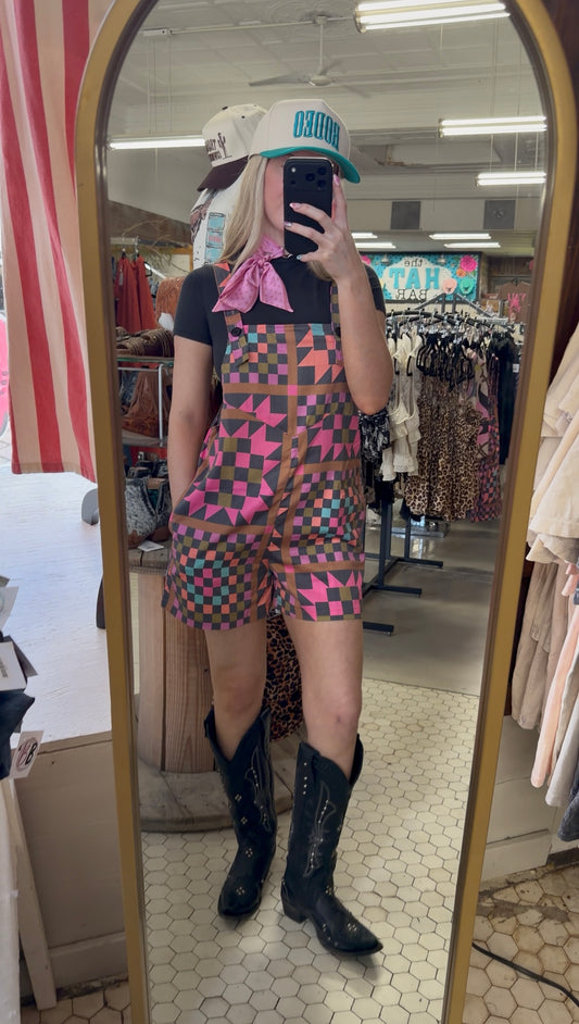 Ranchhouse Stitch Overalls