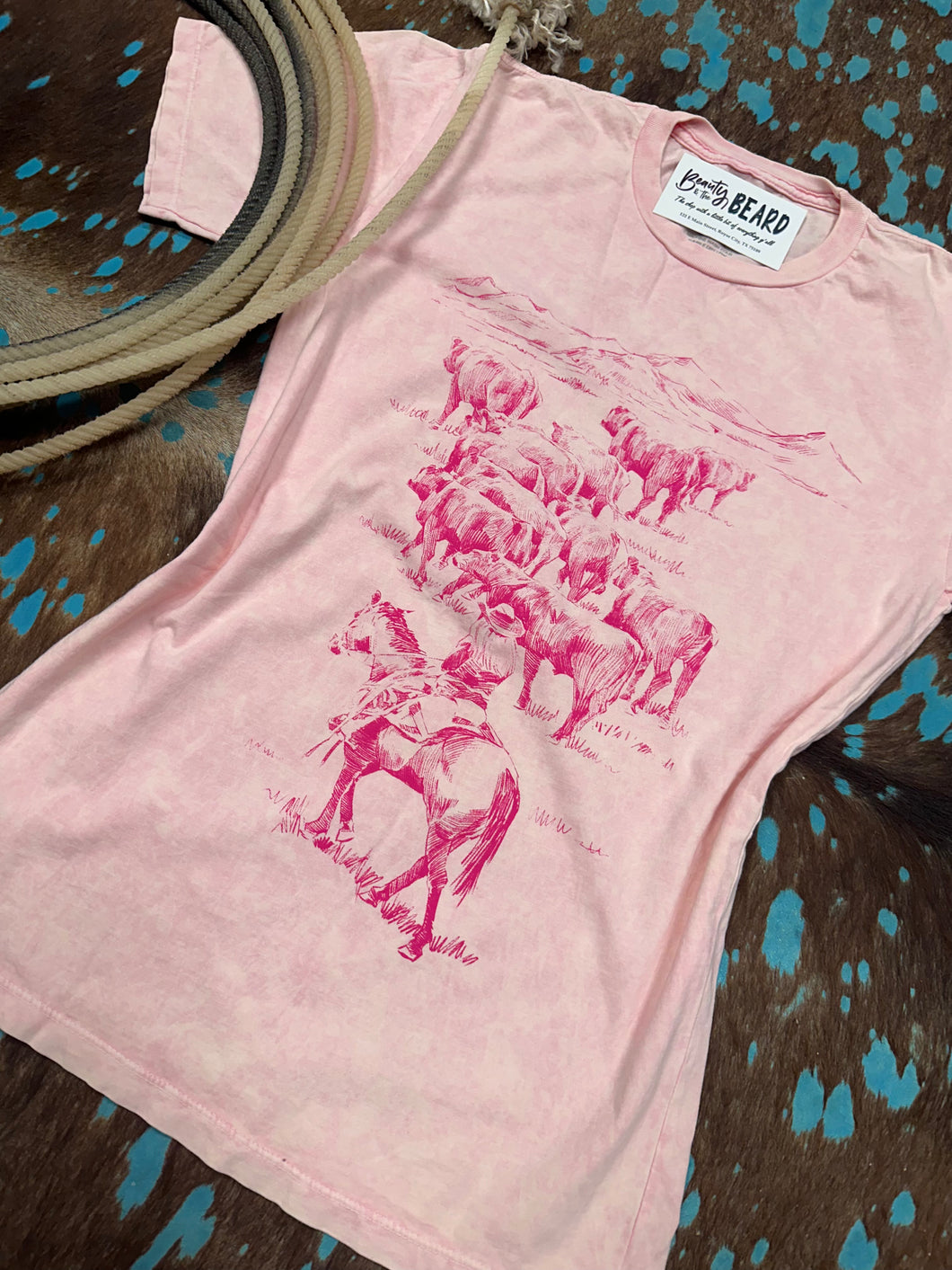 Pink Rancher Tee