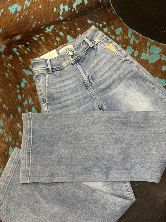 Risen HR Double Button Jeans