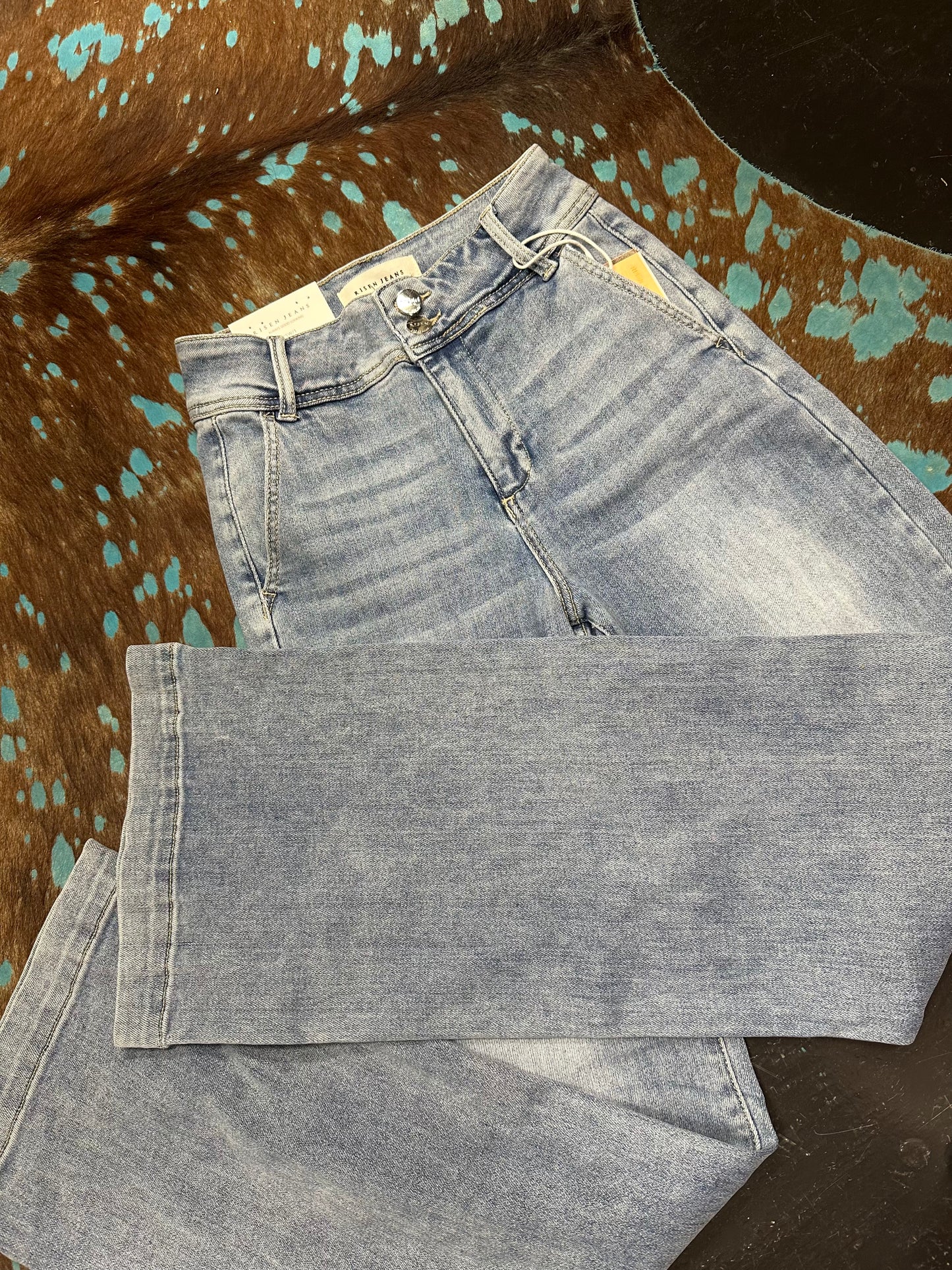 Risen HR Double Button Jeans