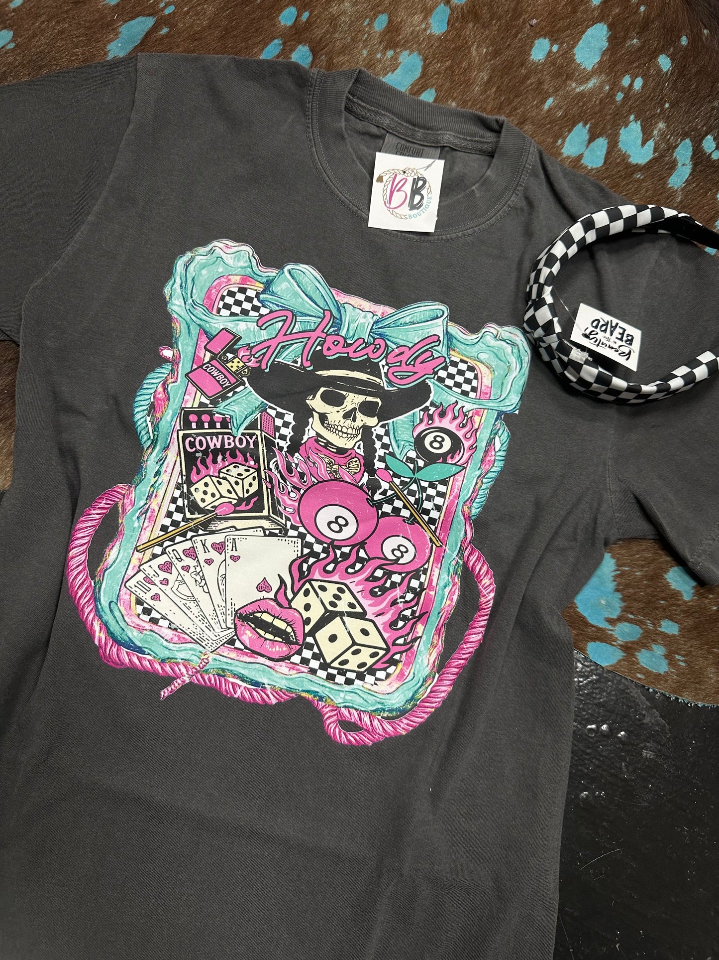Retro Rustic Skull Tee