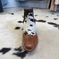 Myra Georgina Hair-On Hide Booties