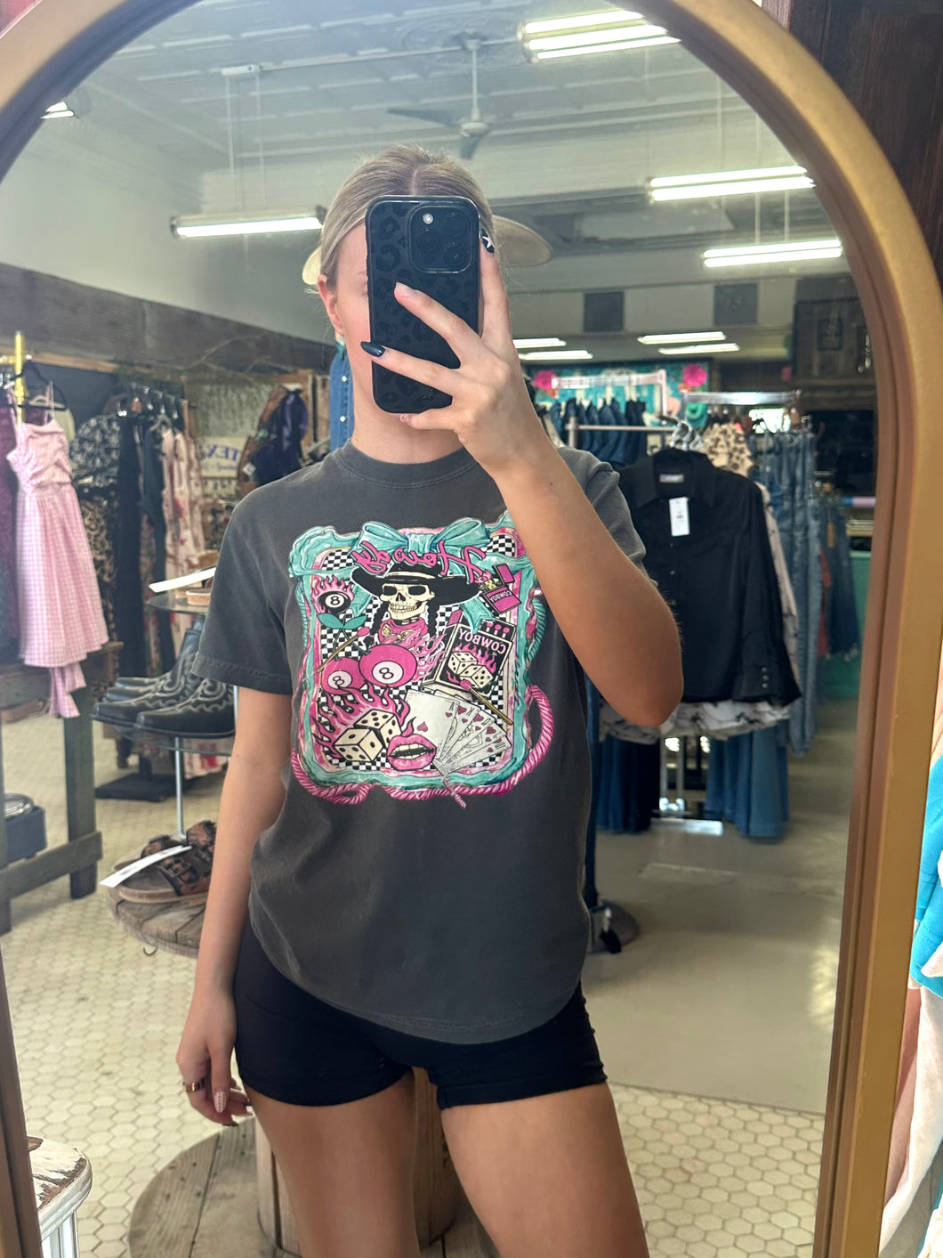 Retro Rustic Skull Tee