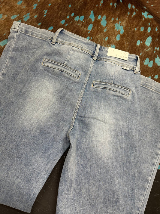 Risen HR Double Button Jeans