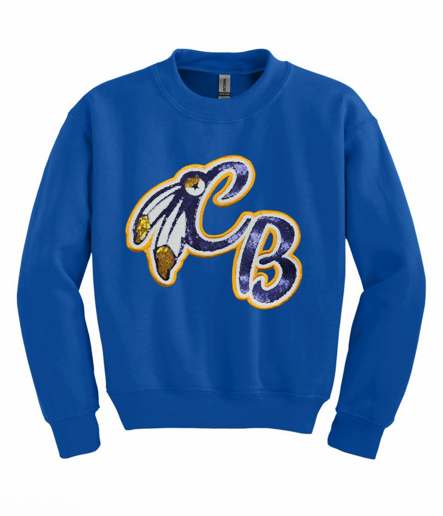 Sequin Patch Crew youth and Adult