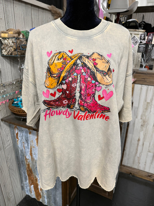 Howdy Valentine Tee