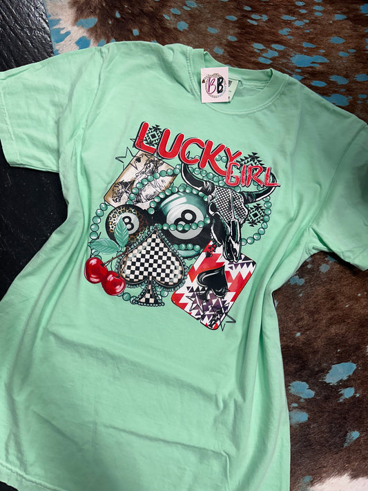 Lucky Girl Tee