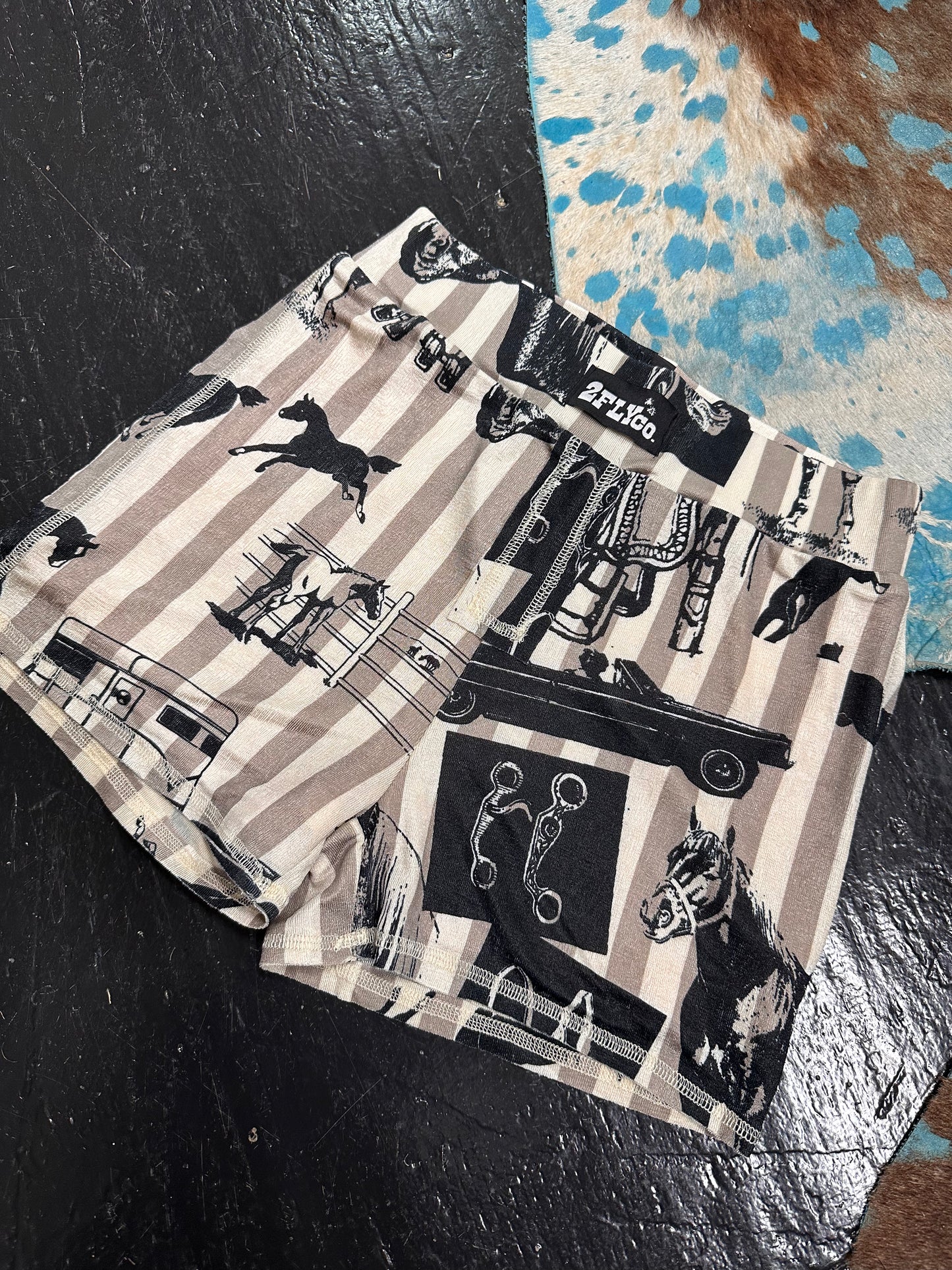 Western Prep Shorts