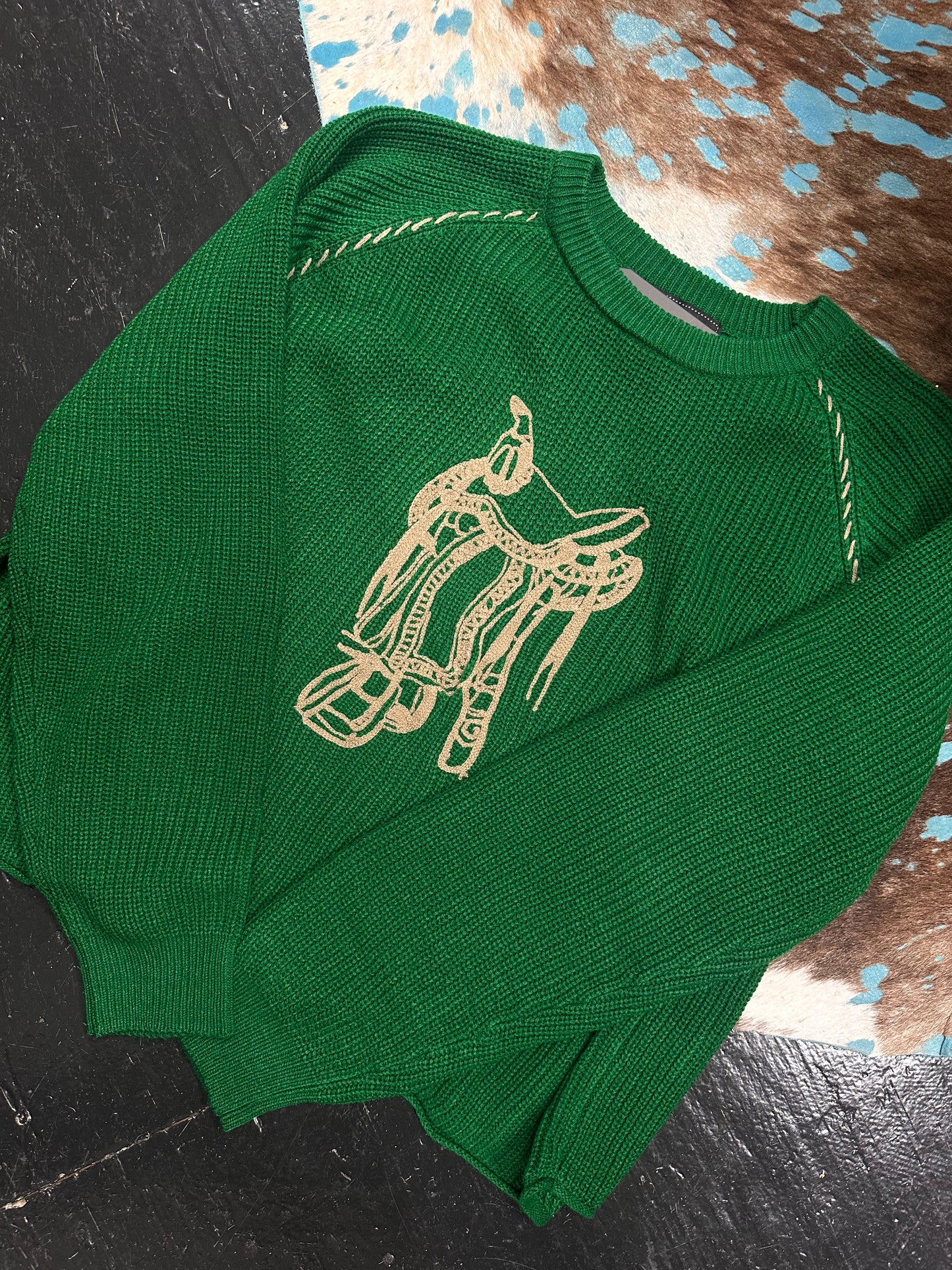 Saddle Straps Sweater