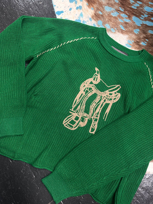 Saddle Straps Sweater