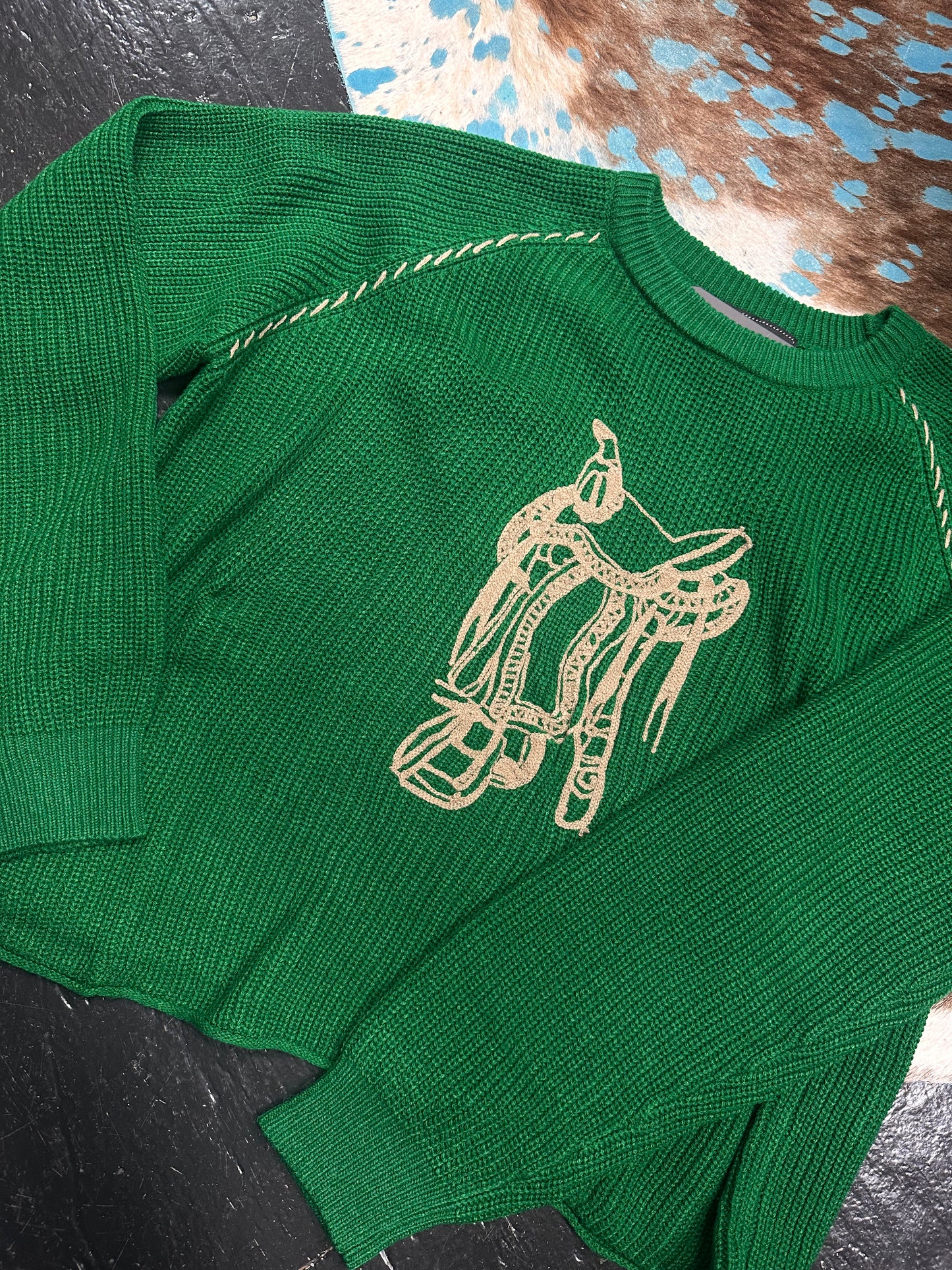 Saddle Straps Sweater