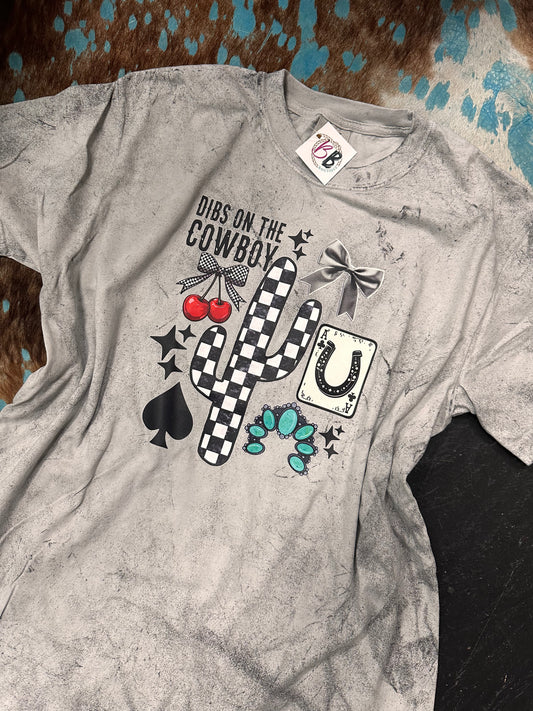 Dibs On The Cowboy Tee