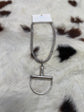 Silver Snaffle Bit Necklace