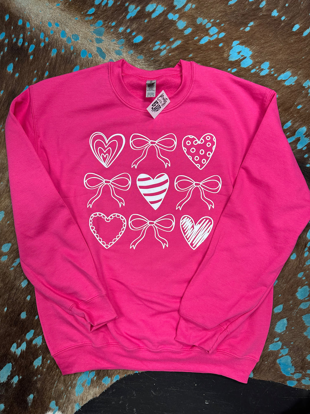 Hearts and Bows Sweatshirt