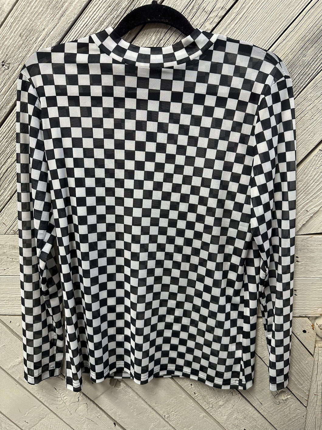 Around The Track Mesh Top