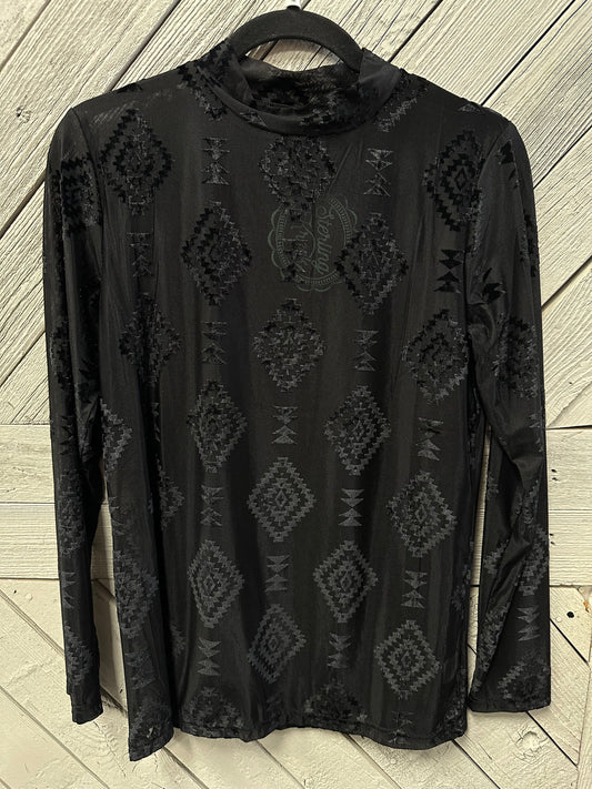 Berlin Velvet Mesh Top