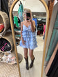 Gingham Tiered Ruffle Mini Dress