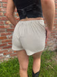Jitterbug Rhinestone Suede Shorts