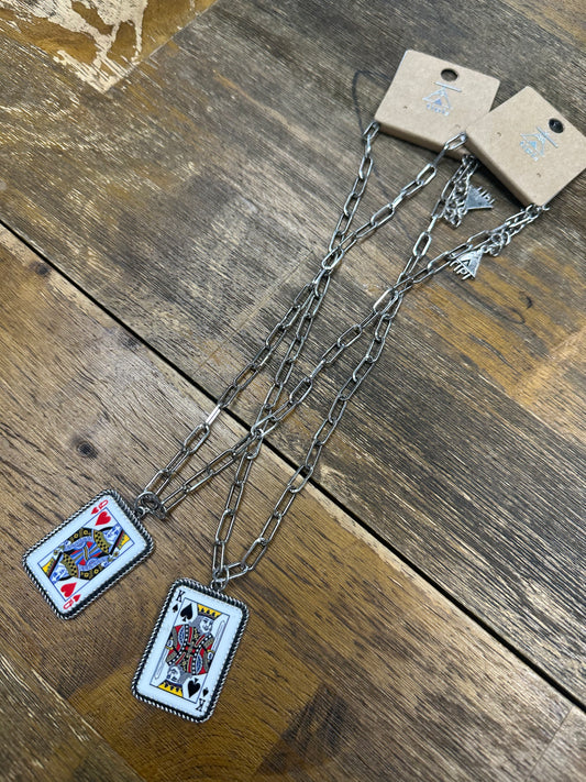 Card Necklace