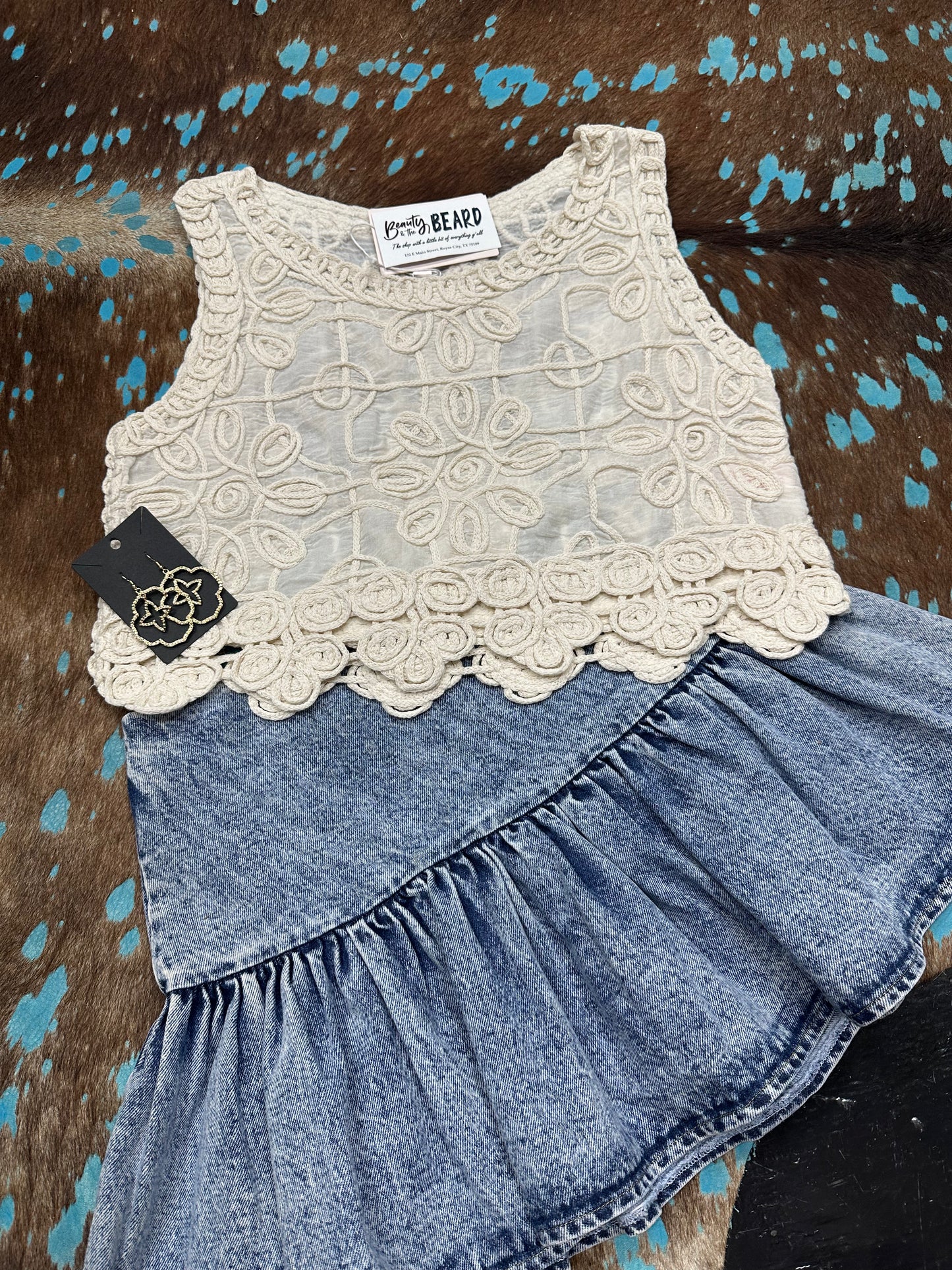Poppy Crochet Top