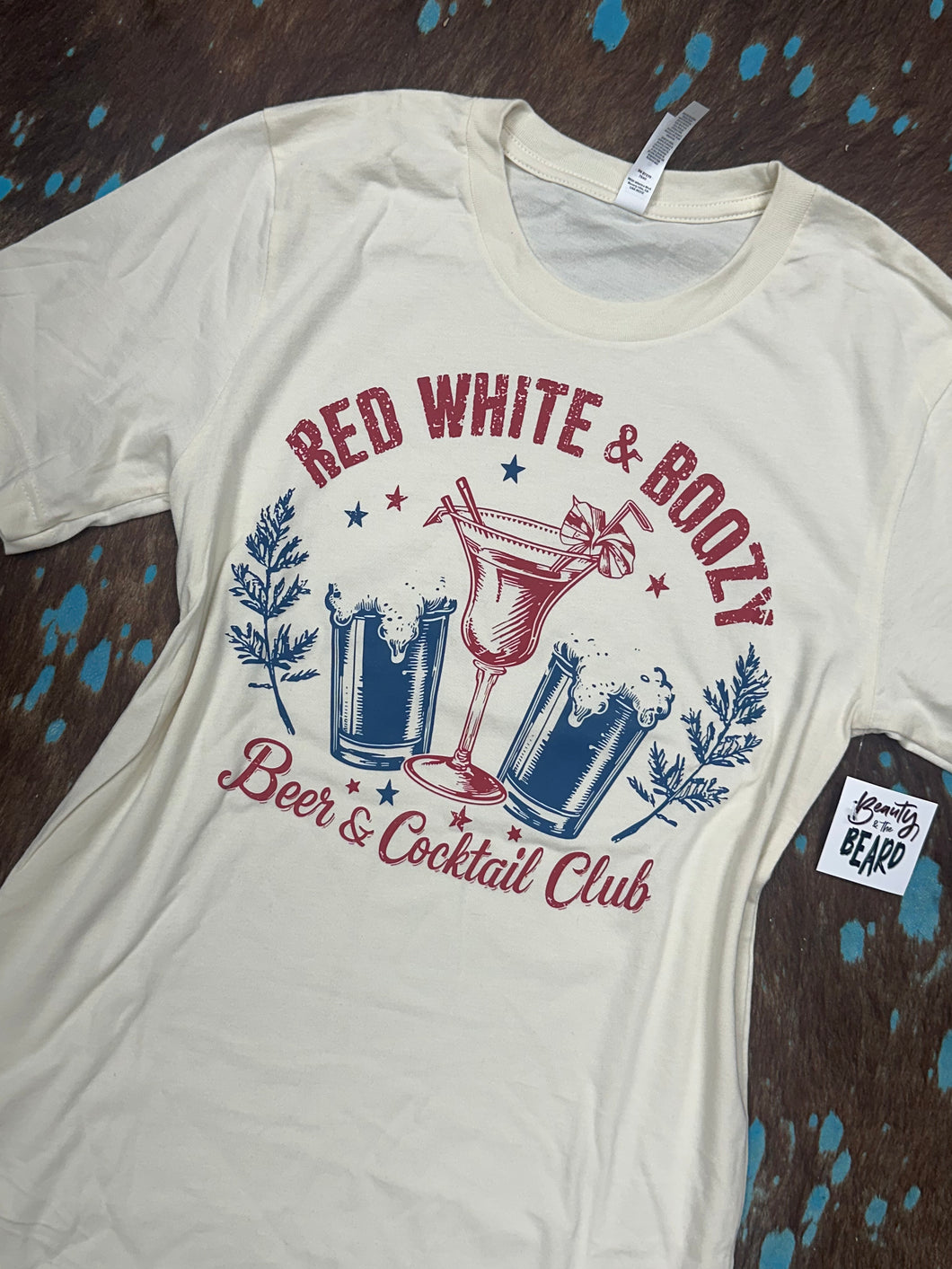 Red White & Boozy Tee