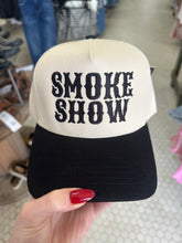 Load image into Gallery viewer, Smokeshow Embroidered Trucker Hat
