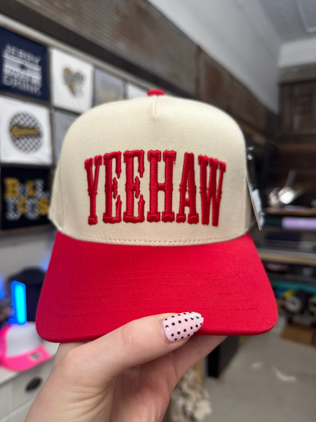 Yeehaw Embroidered Trucker Hat