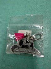 Load image into Gallery viewer, Glitter Cowboy Hat Keychain
