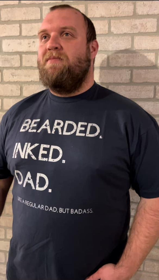 Bearded Inked Dad Tee